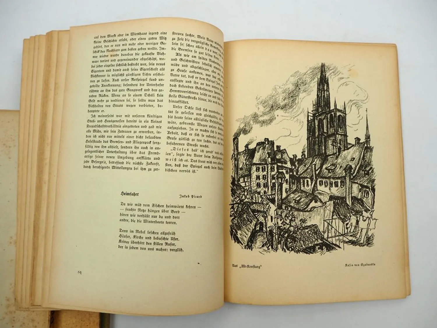 4x Bodenseebuch Jahrbuch 1917 1928 1930 1932