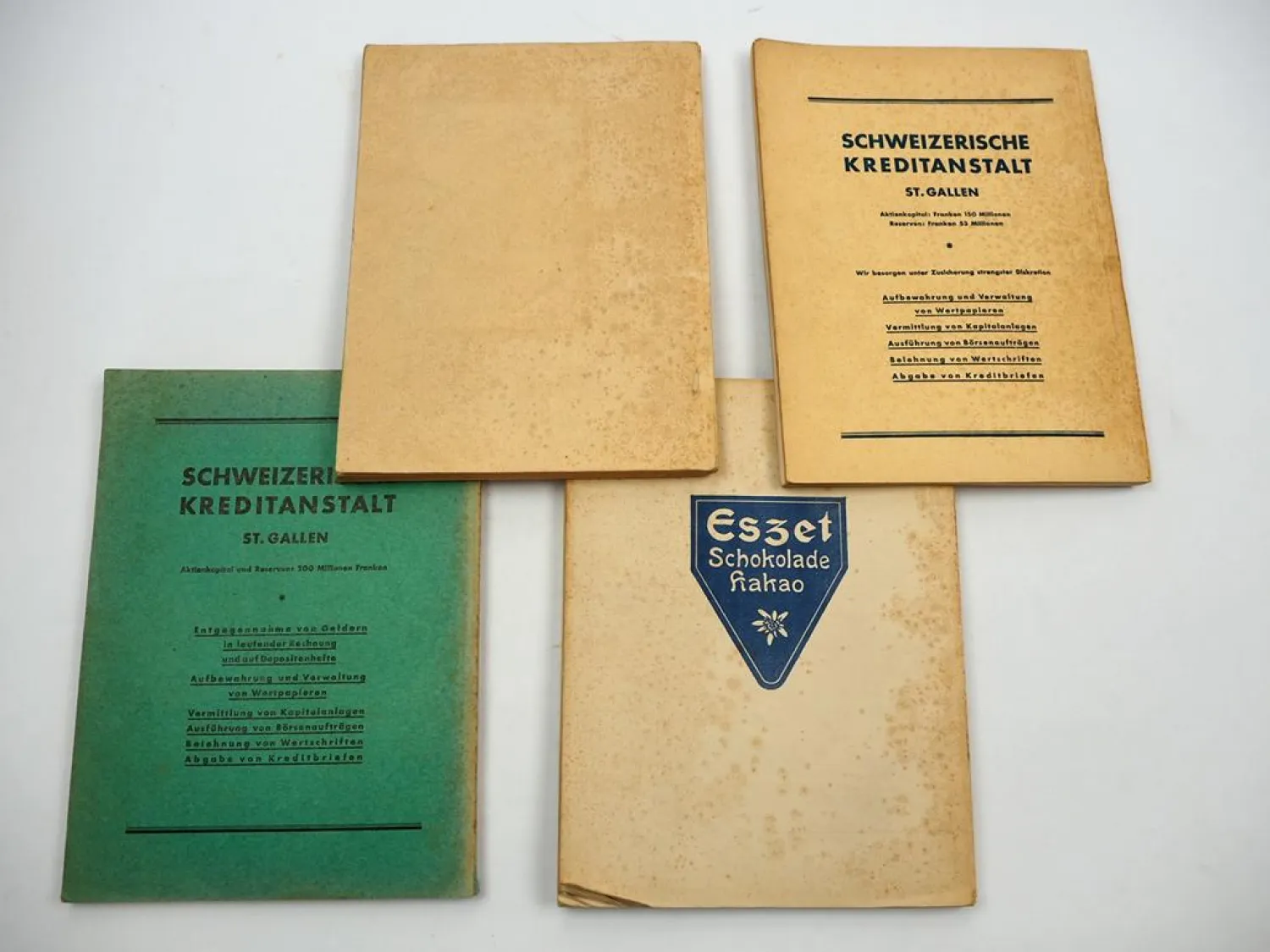 4x Bodenseebuch Jahrbuch 1917 1928 1930 1932