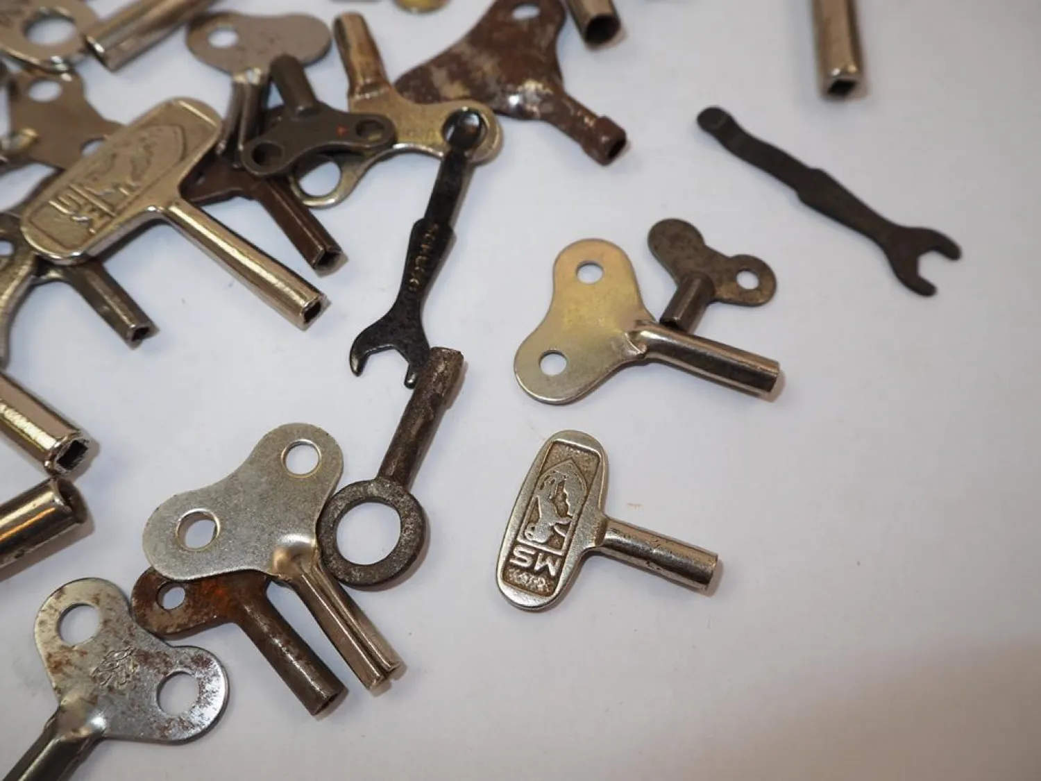 55 Stück Aufziehschlüssel Blechspielzeug Technofix Fleischmann MS BS