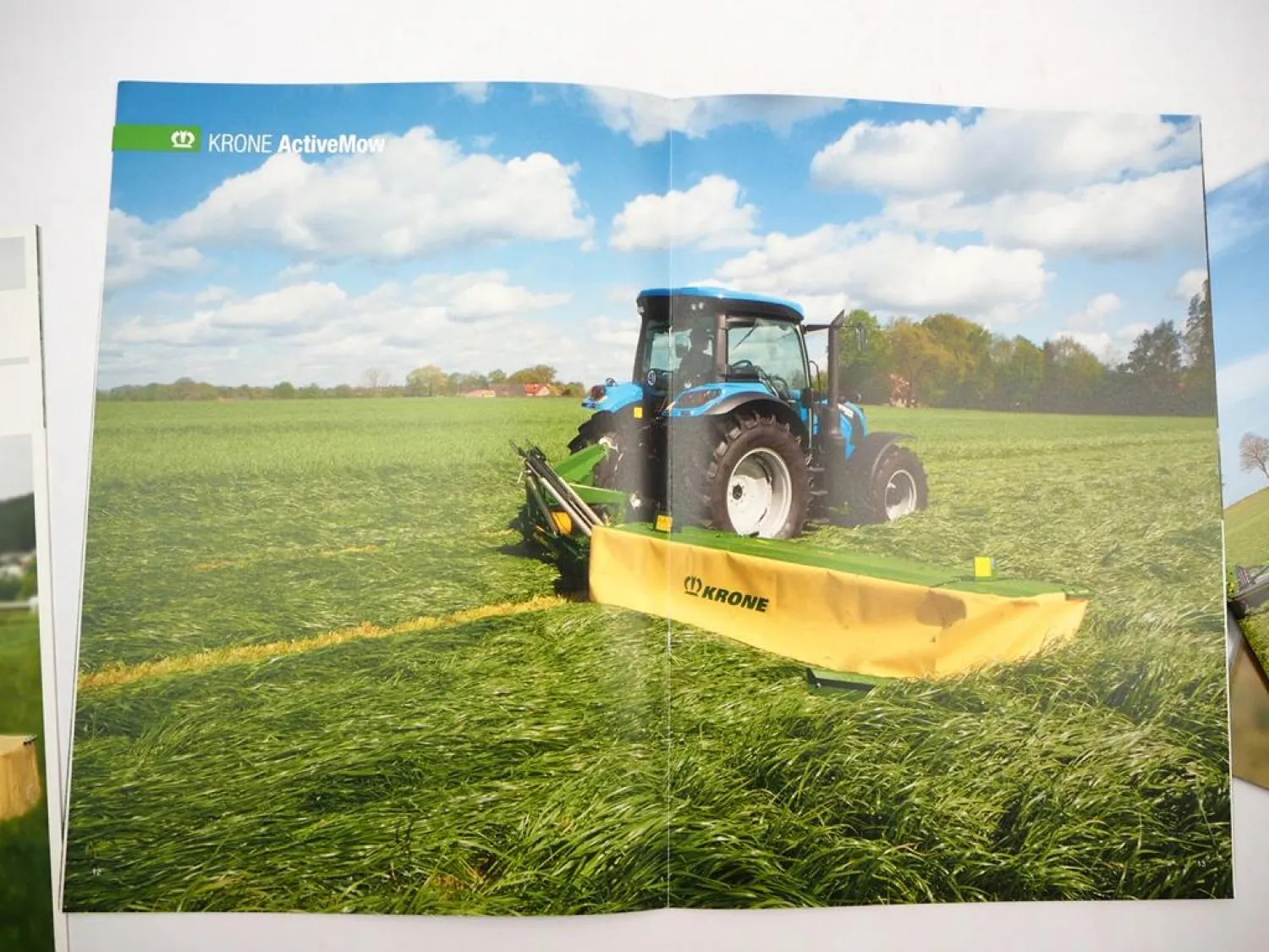 6x Original Prospekt Krone Landtechnik Mähwerke Zettwender Presse 2015 bis 2019