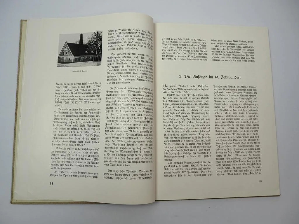 75 Jahre Zuckerfabrik Zeitz mbH Sachsen Anhalt Wilhelm Gütte 1933