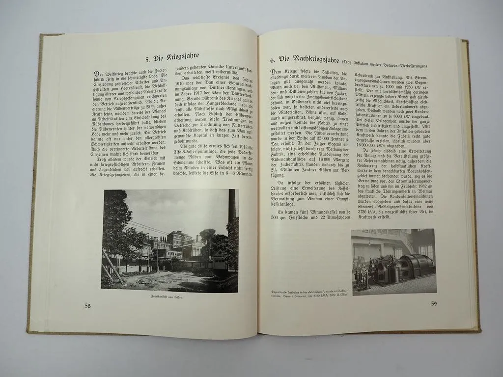 75 Jahre Zuckerfabrik Zeitz mbH Sachsen Anhalt Wilhelm Gütte 1933