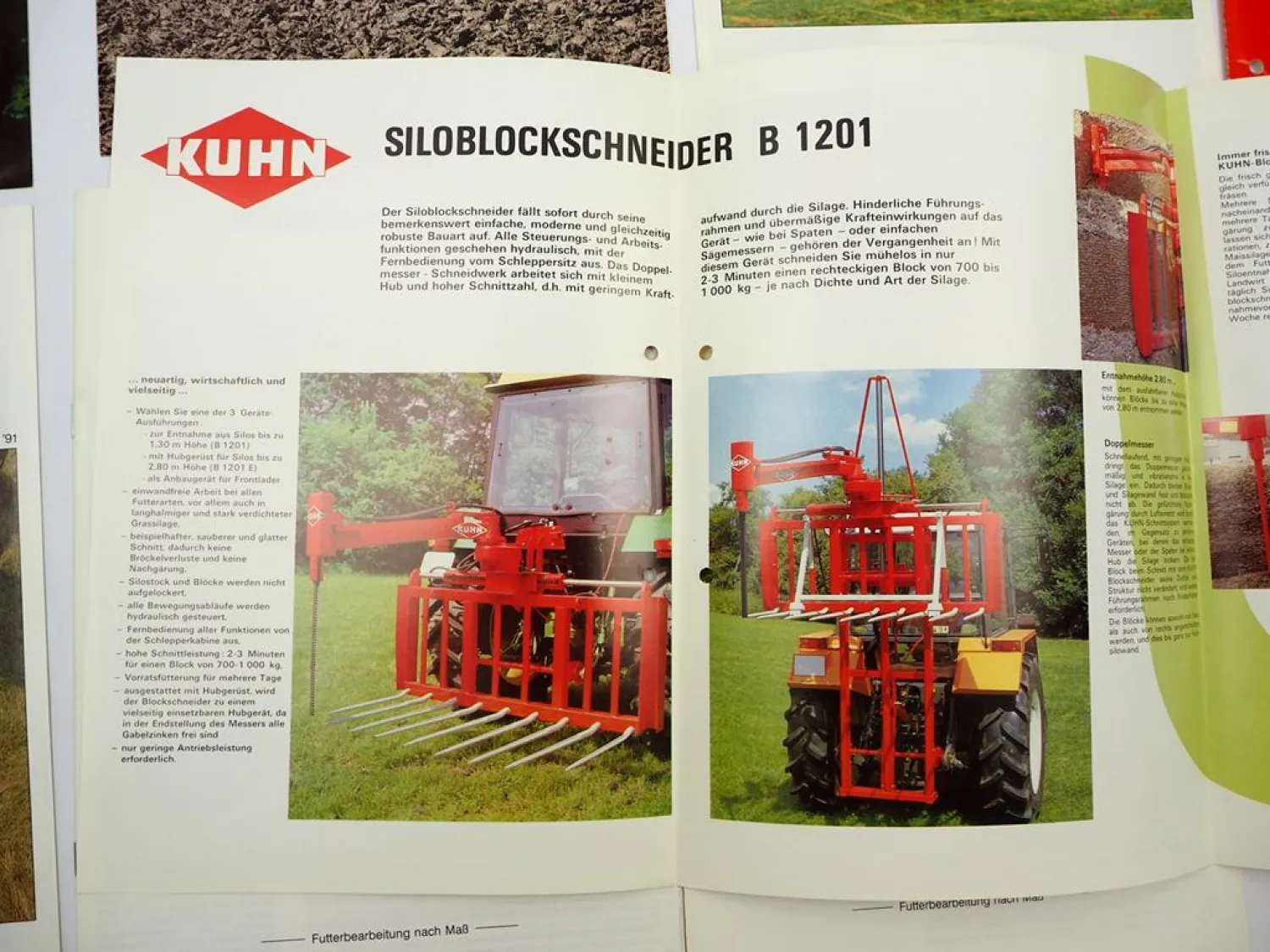 7x Orig. Prospekt Preisliste Kuhn Landtechnik Giroheuer Giroschwader 1980/90er