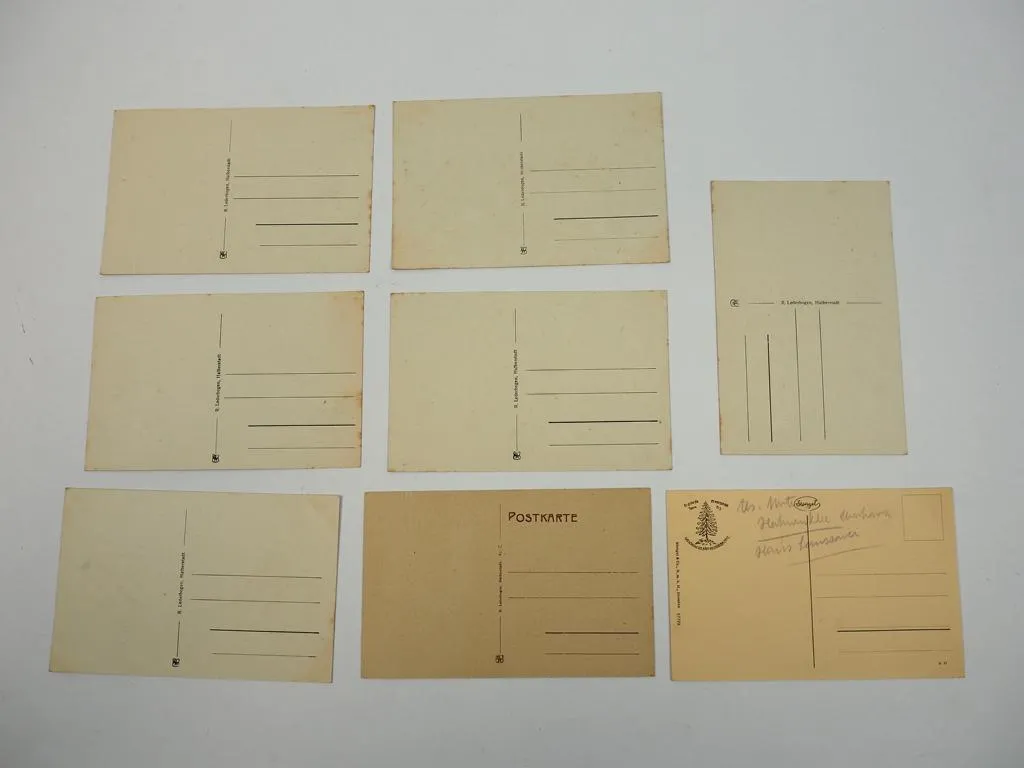 8 Foto AK Oberharz im Winter Hahnenklee 1930er Jahre Niedersachsen