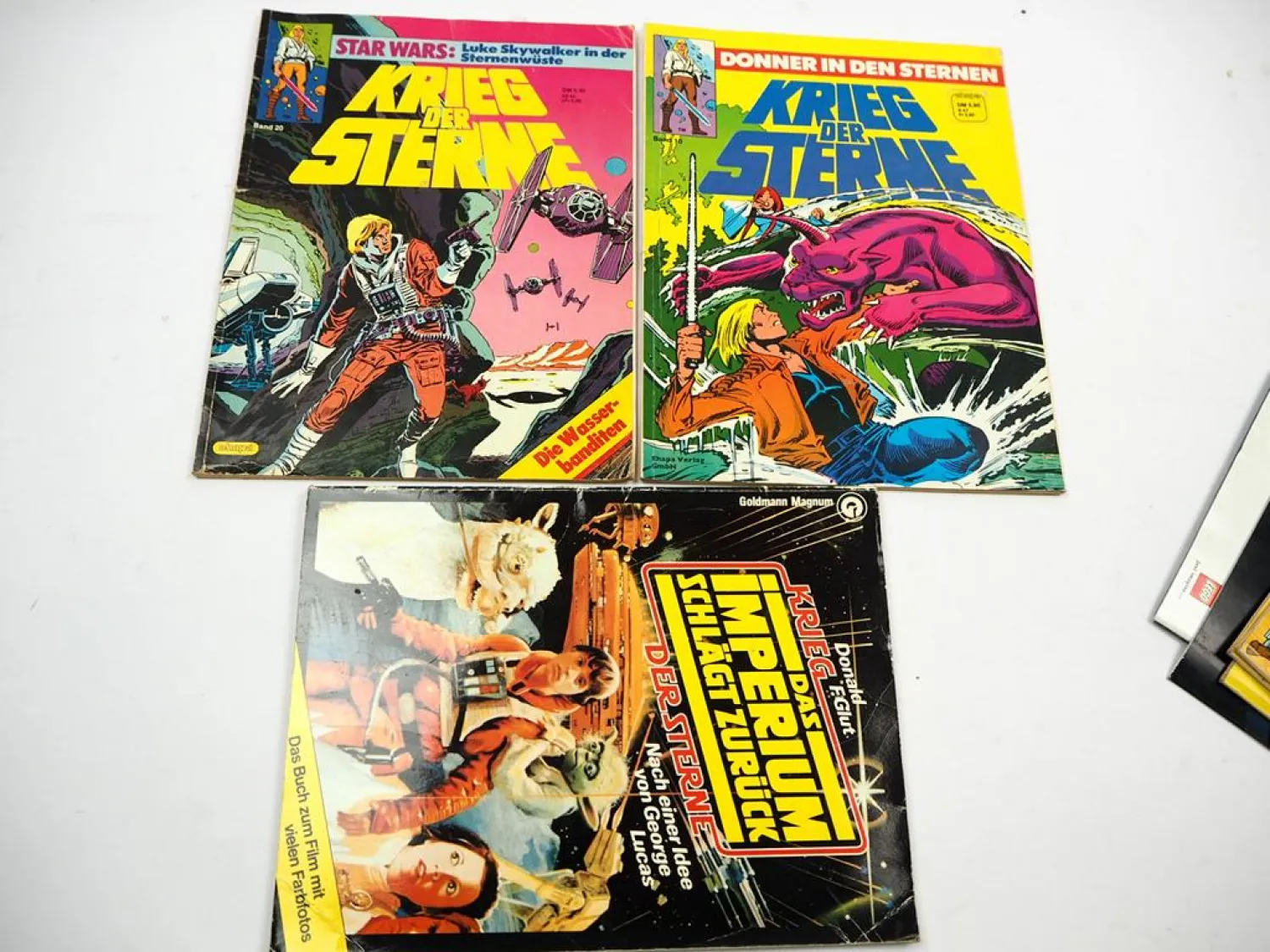 9 Comics Star Wars + Krieg der Sterne Gebrauchter Zustand