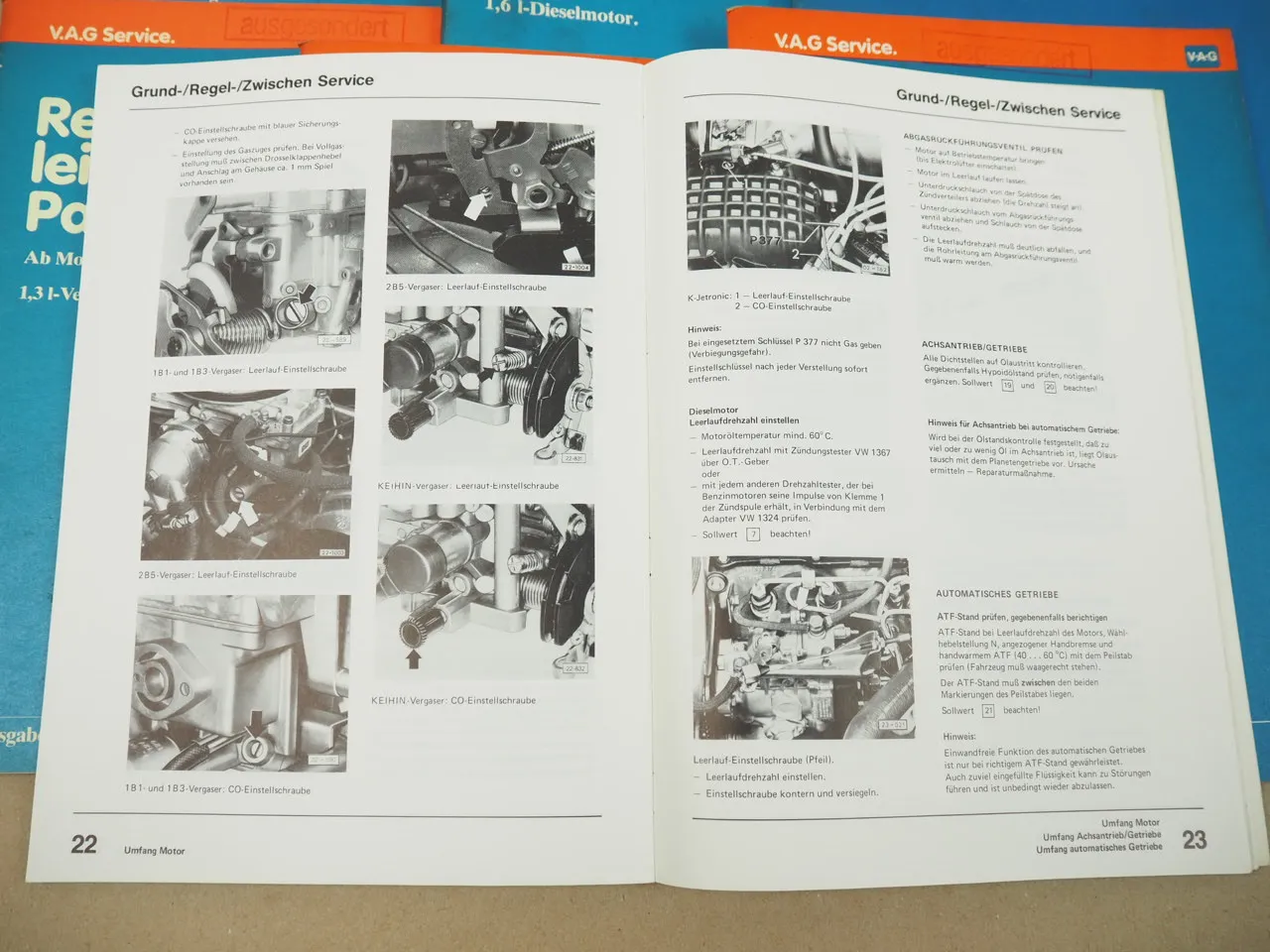 9 Reparaturleitfaden VW Passat B2 Typ 32B Instandhaltung Karosserie Elektrik