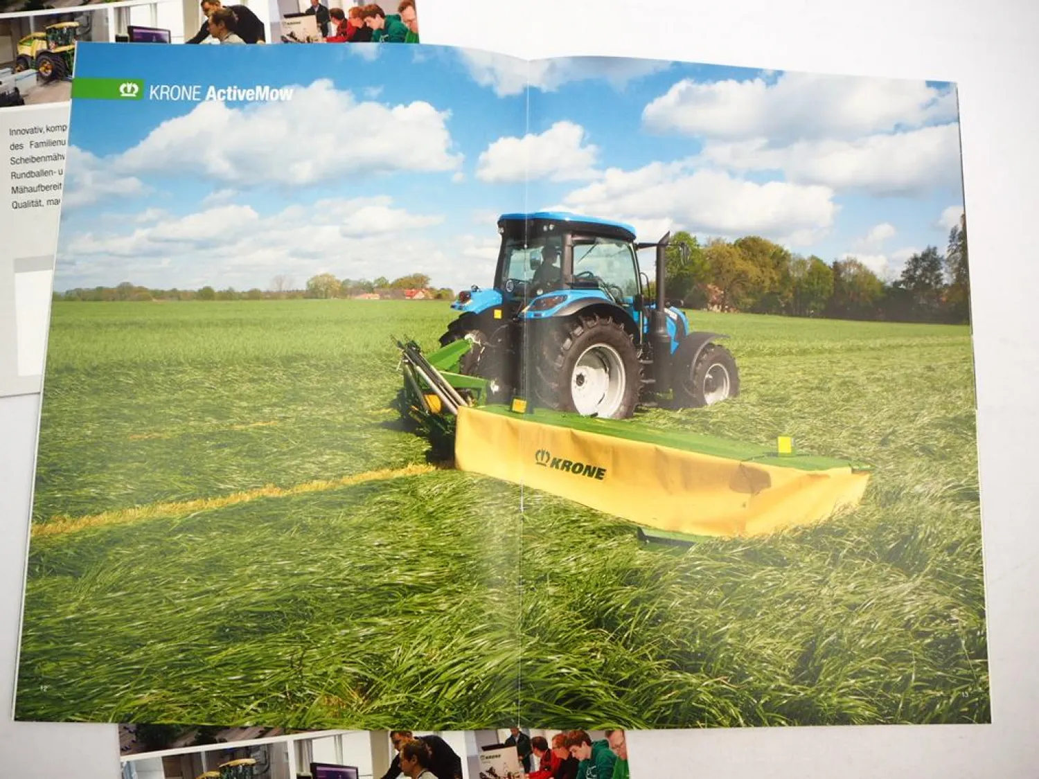 9x Original Prospekt Krone Landtechnik Mähwerke Schwader Presse 2015 bis 2019