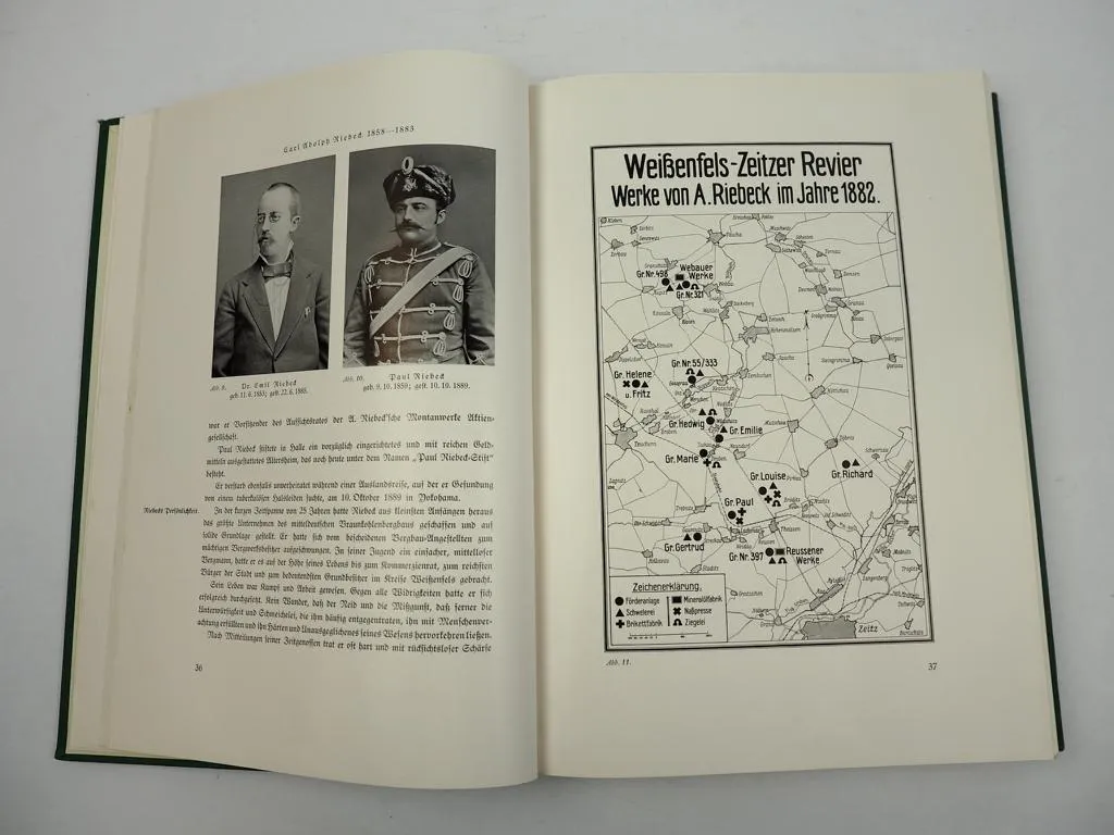 A. Ribecksche Montanwerke 1933 Geschichte Bergbau in Mitteldeutschland