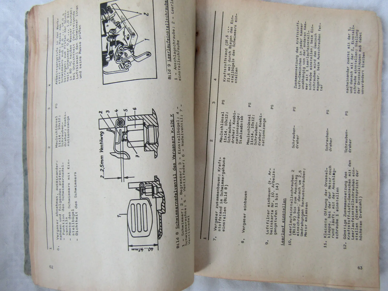 A051/1/203 Schützenpanzerwagen 40P2 Wartungstechnologie 1986 DDR NVA