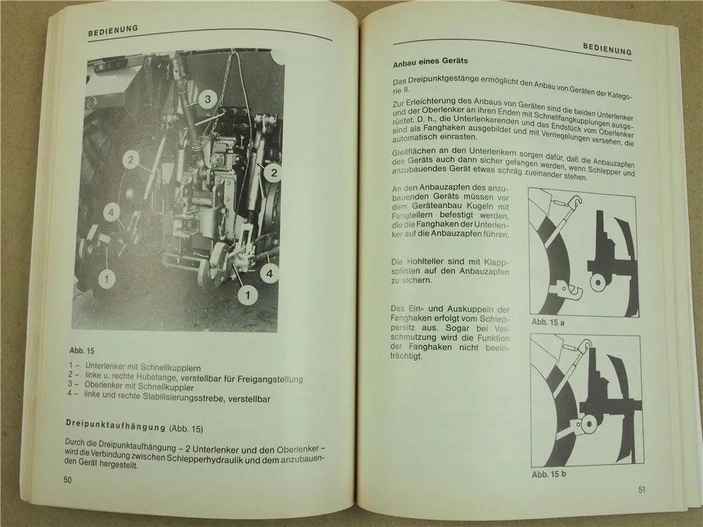 Original Massey Ferguson MF 1014 Betriebsanleitung 10/1985 Bedienung Wartung