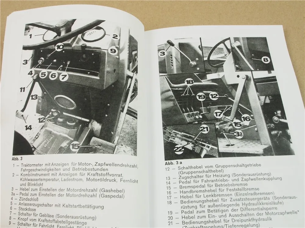 Massey Ferguson MF 235S Traktor Betriebsanleitung