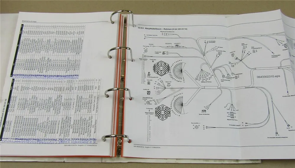 Kramer Allrad 616 Serie 2 Baggerlader TB80 Reparatur Werkstatthandbuch