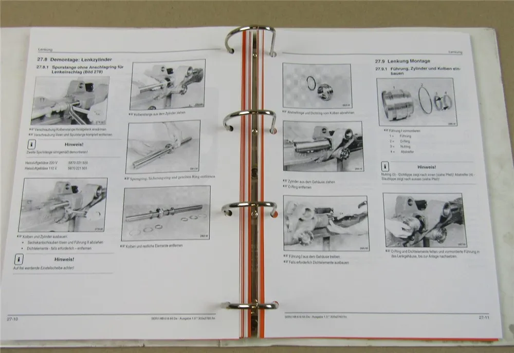 Kramer Allrad 616 Serie 2 Baggerlader TB80 Reparatur Werkstatthandbuch