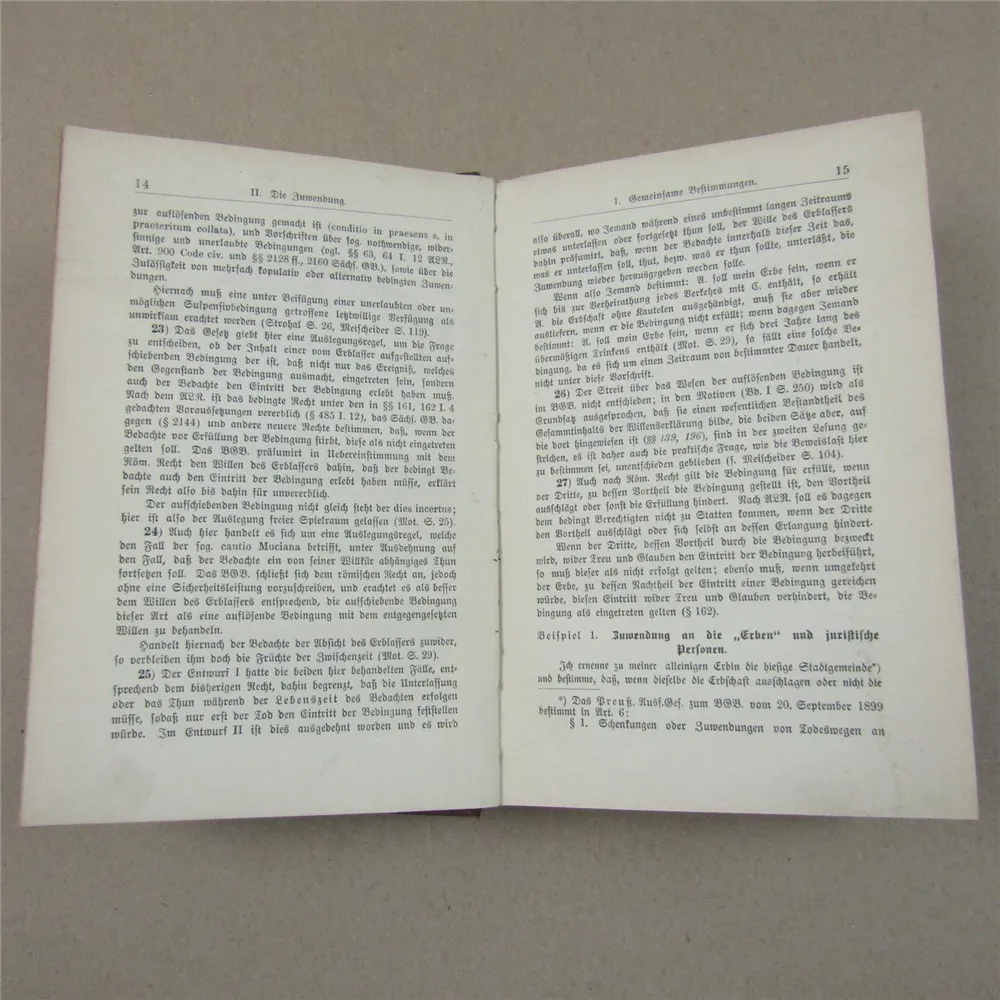 Das Testament Hand- und Musterbuch für letztwillige Verfügungen 1900 G. Eichhorn