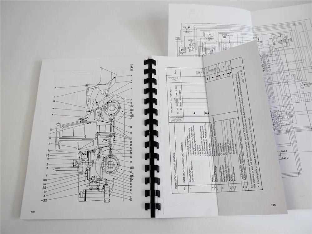 Hanomag 33D 33DI Radlader Betriebsanleitung Betriebsanweisung 1987