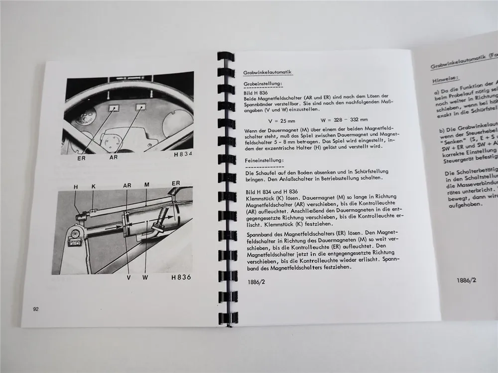 Hanomag 22C Radlader Betriebsanleitung Betriebsanweisung 1981