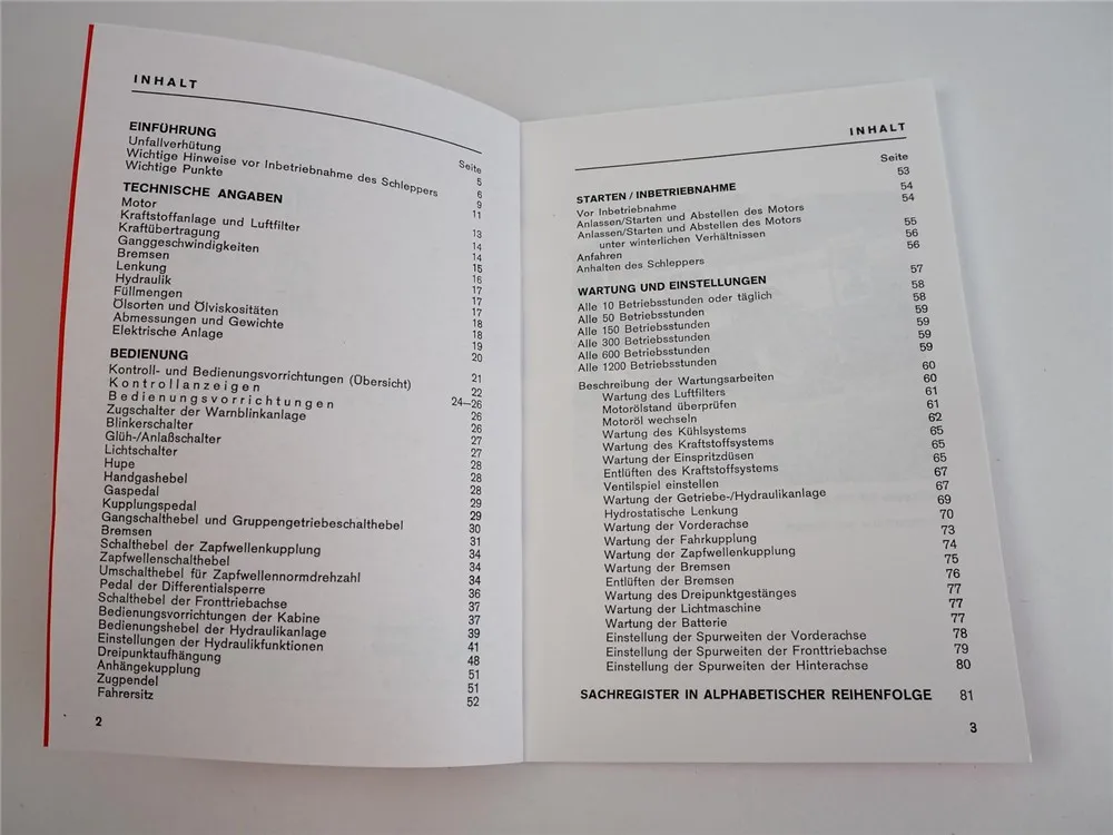 Massey Ferguson MF 254S 254AS 274S 274AS Traktor Betriebsanleitung