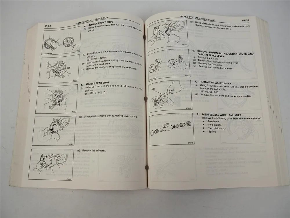 Toyota Tercel EL42 1993 Repair Manual Electrical Wiring Diagram for USA Canada