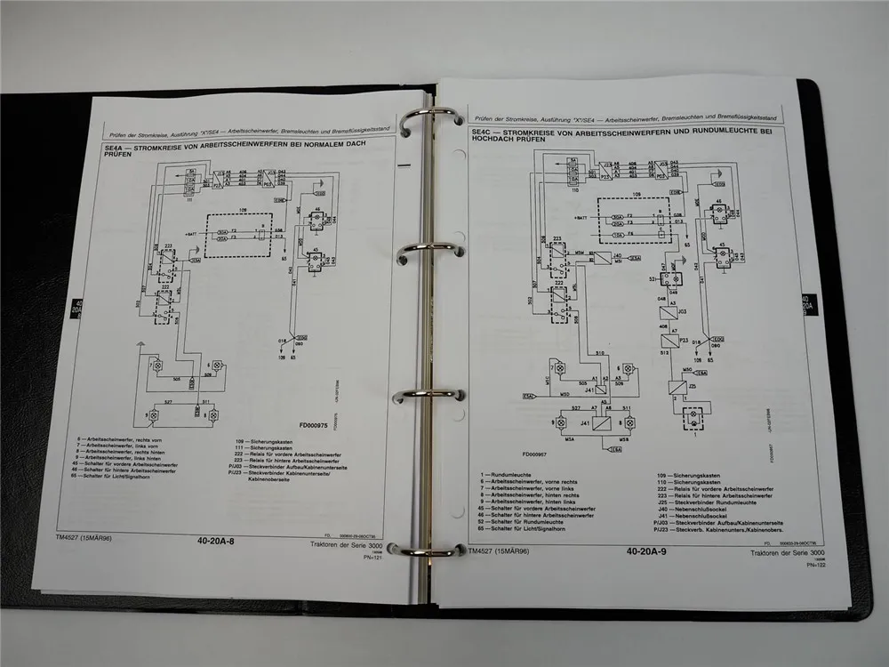 John Deere 3100 3200 3300 3400 X Traktor Werkstatthandbuch Technisches Handbuch