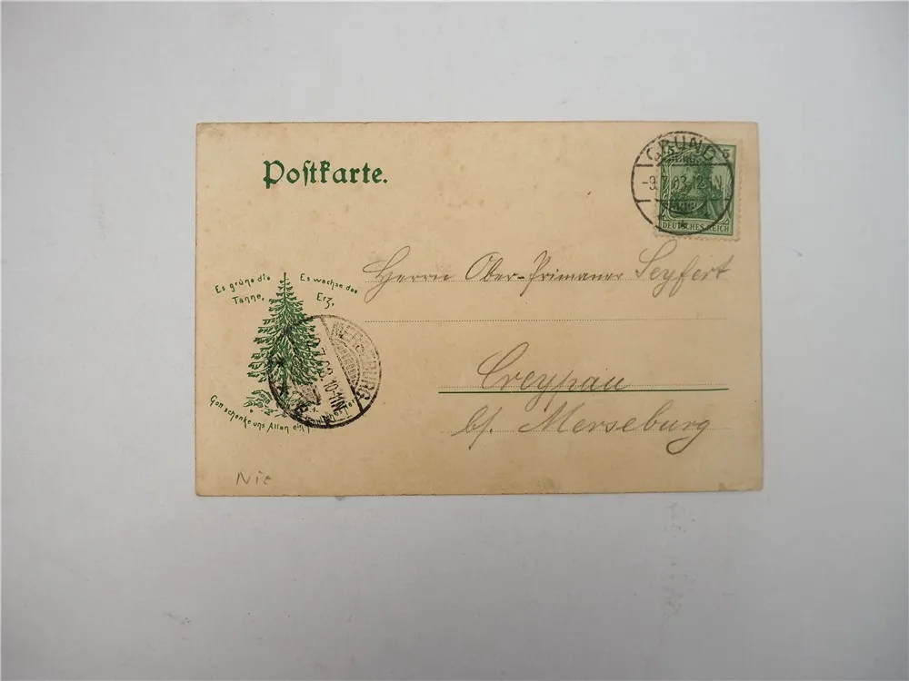 Ak Bad Grund Blick vom Knollen 1903 Niedersachsen