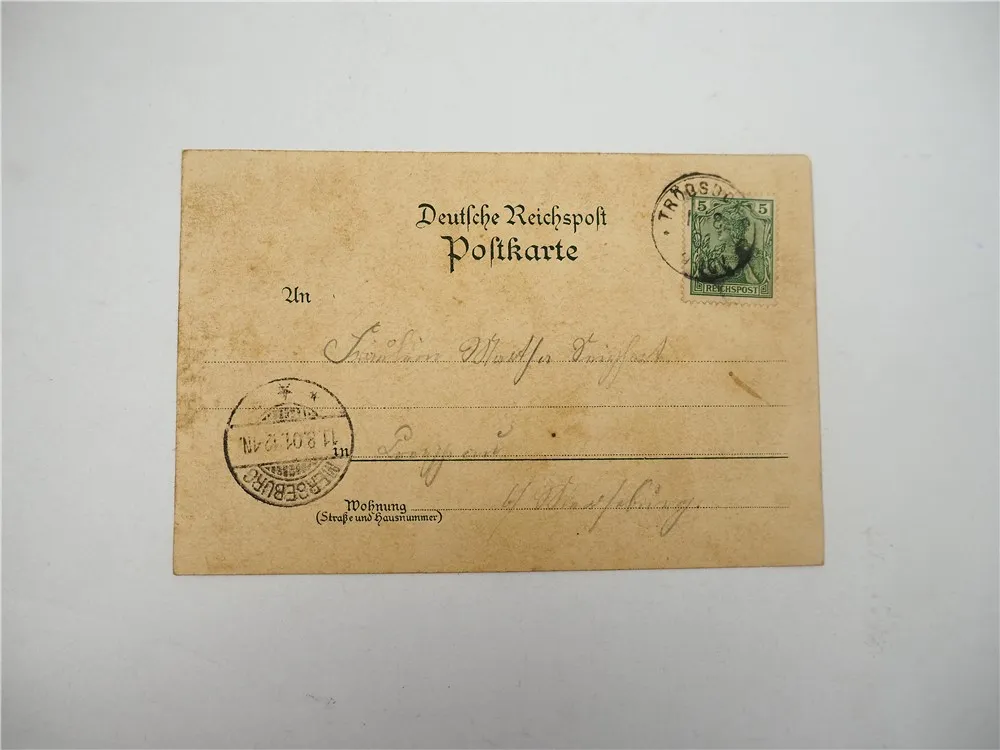 Ak Gruss Burgscheidungen Gasthaus Schloss 1901 Burgenlandkreis Sachsen Anhalt