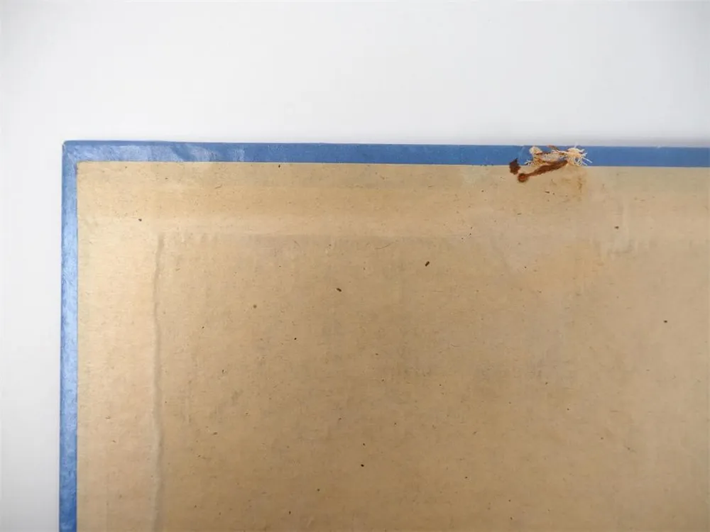 original Fendt Traktor Dieselross Prospekt Werbepappe für Abreißkalender 1950er