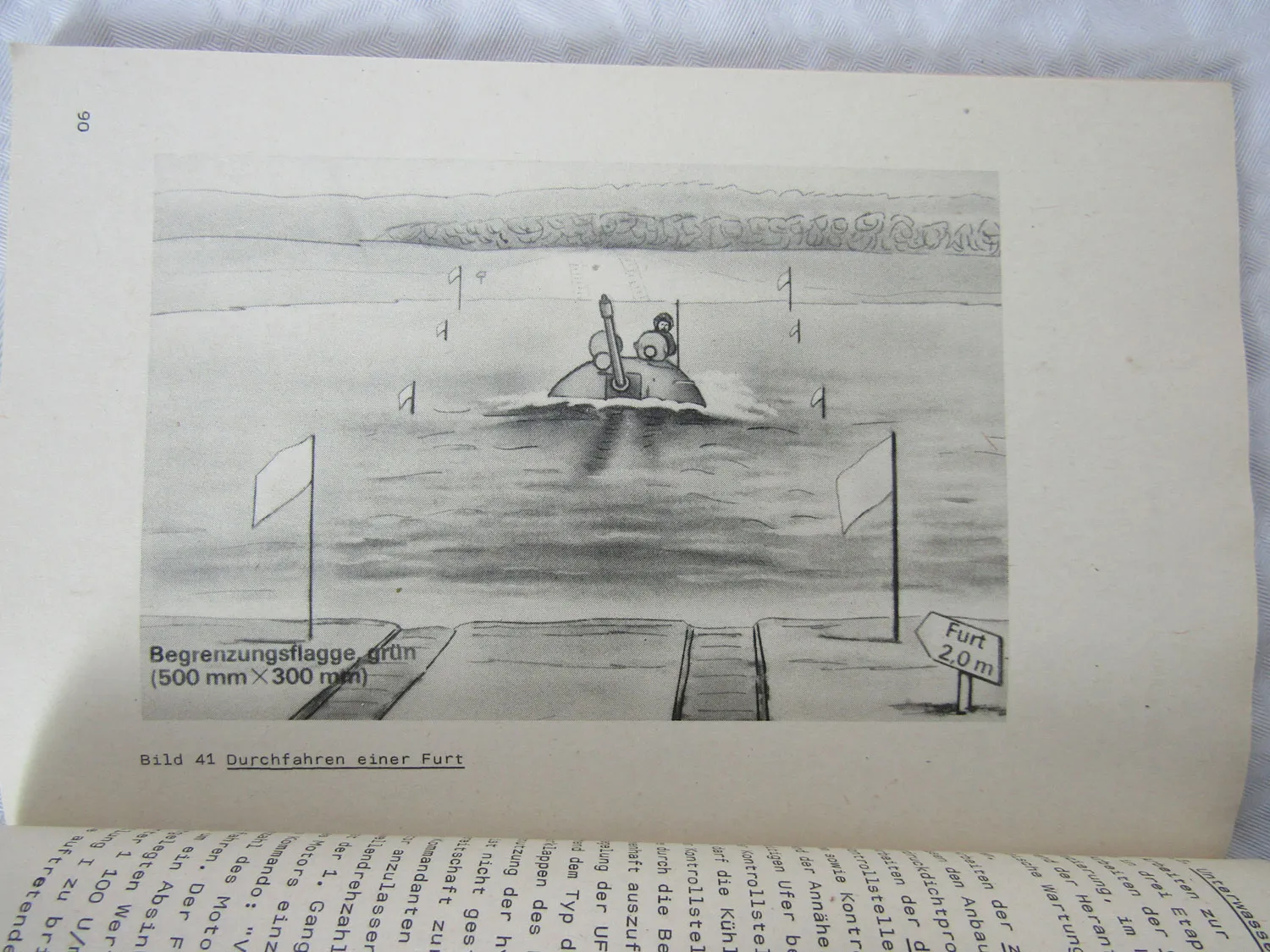 A351/0/001 und DV351/0/002 Dienstvorschrift Panzertechnik Fahrübungen 1989