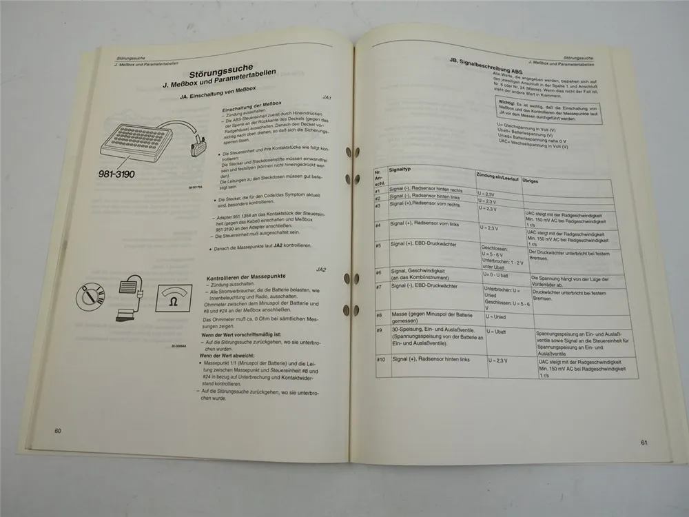 Werkstatthandbuch Volvo 850 ab 1996 Bremsen ABS TRACS vorläuf Reparaturanleitung