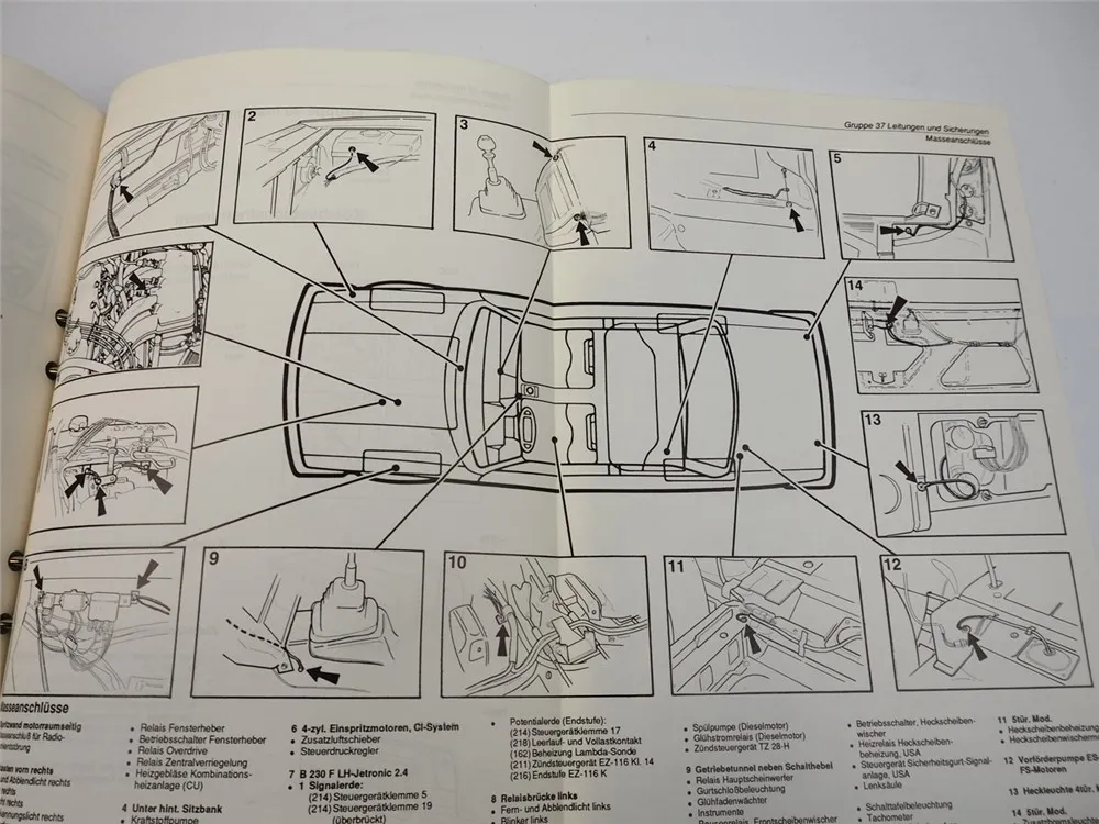 Volvo 240 260 ab 1975 Anlasser Zündanlage Reparaturanleitung Werkstatthandbuch