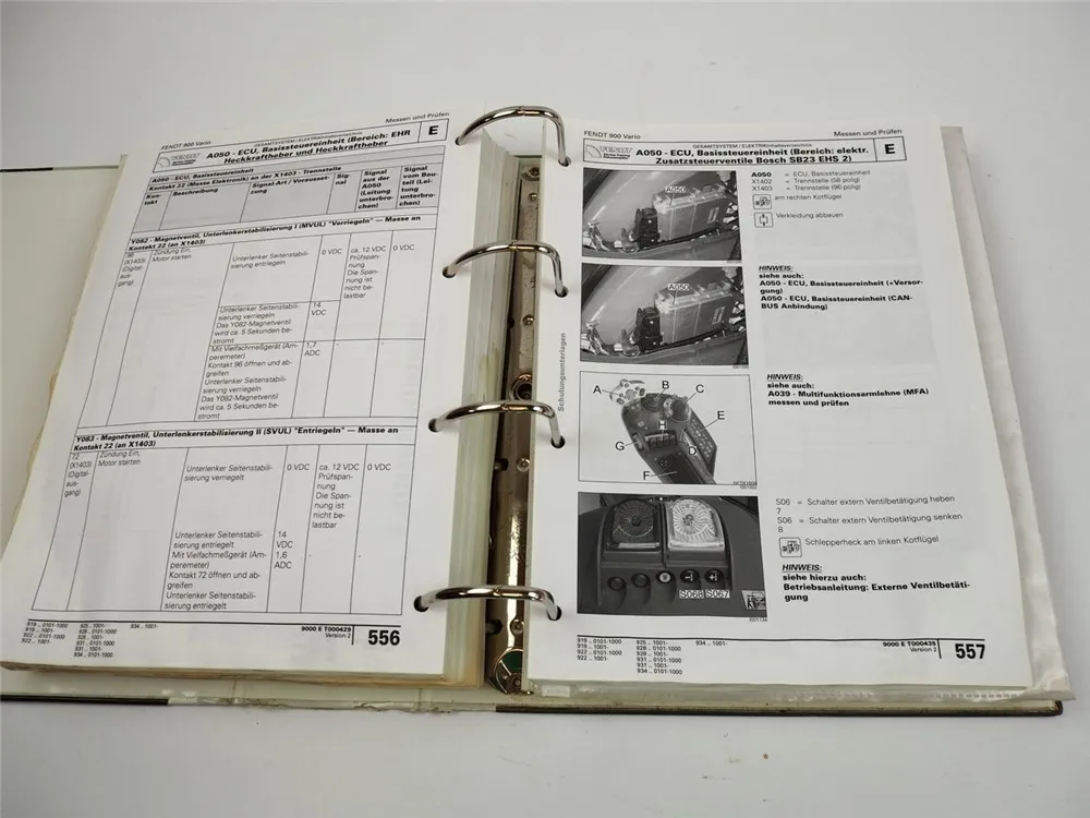 Fendt 919 922 925 928 931 934 Vario Einführungskurs Werkstatthandbuch 2007