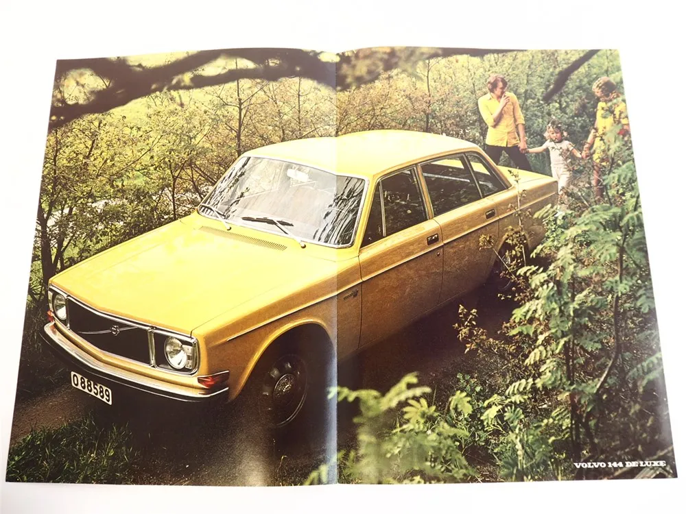 Volvo 142 144 145 164 164E 1800ES PKW Prospekt 1972