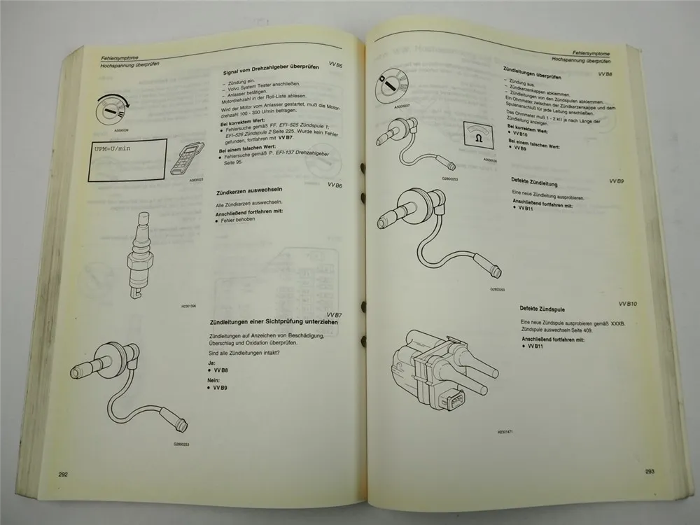 Volvo S40 V40 ab 1996 Fenix 5.1 EFI Motorsteuergerät Werkstatthandbuch
