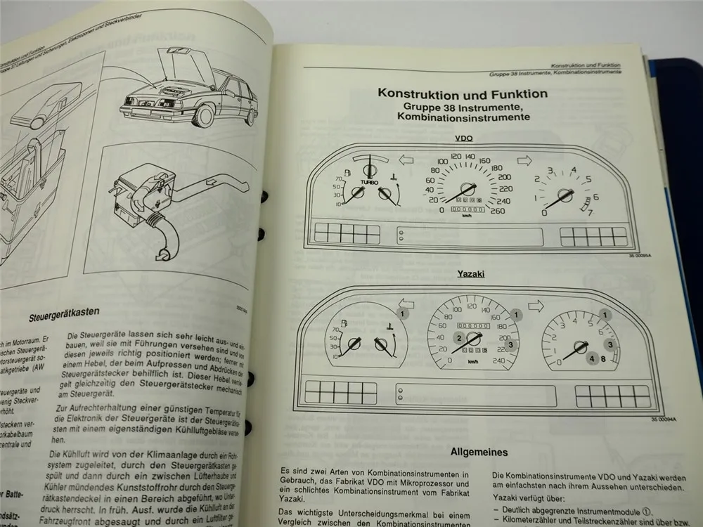 Volvo 850 Elektrik Beleuchtung Instrumente Werkstatthandbuch Reparatur Fehlersuc