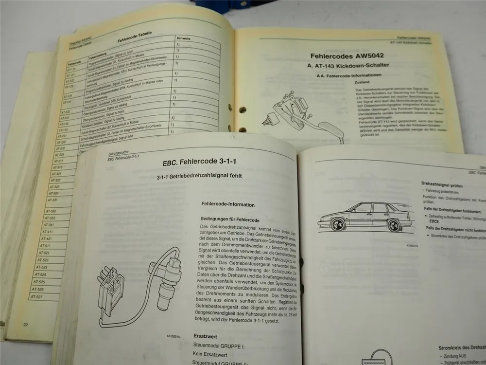 Volvo 850 Automatikgetriebe AW50-42 Getriebesteuergerät ab 1992 / 97 auch TDI