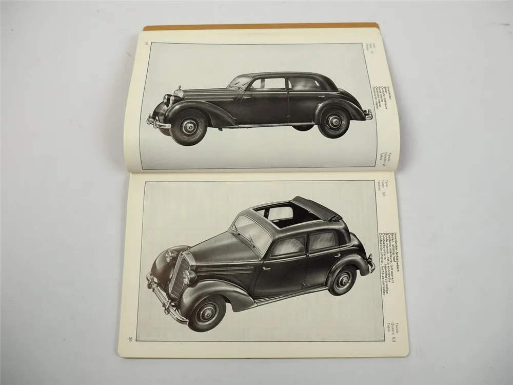 Mercedes Benz 170 DS Bm191 Ersatzteilliste Bildkatalog 1952