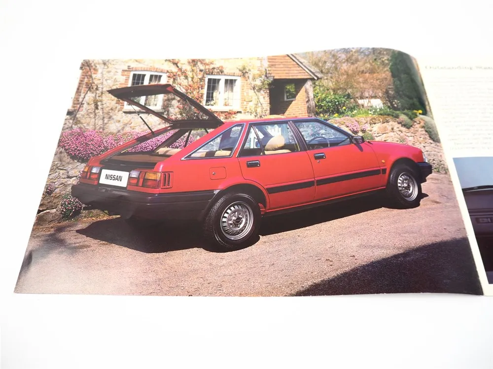 Nissan Stanza GL SGL 1.6 1.8 T11 Prospekt Brochure 1984