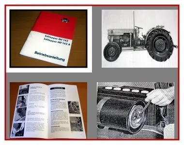 Massey Ferguson MF 142 MF142 A Betriebsanleitung