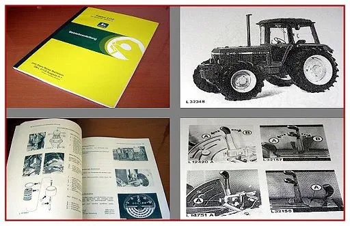 John Deere 2140 Traktor Betriebsanleitung