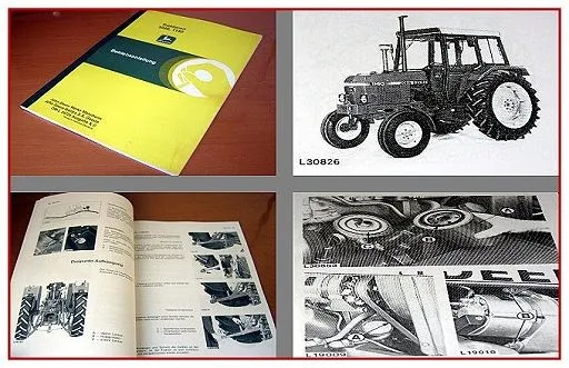 John Deere 1040 1140 Traktor Betriebsanleitung