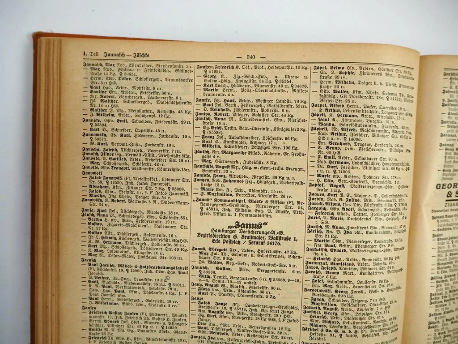 Adressbuch Einwohnerbuch Dresden Freital Heidenau Rabenau Radebeul 1927/28