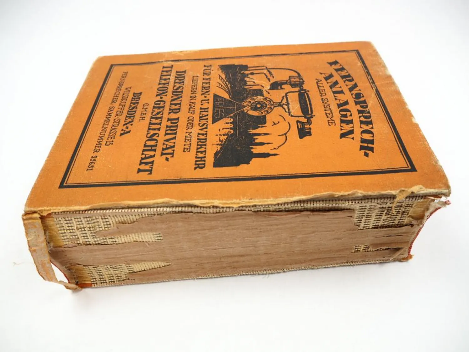 Adressbuch Einwohnerbuch Dresden Freital Heidenau Rabenau Radebeul 1927/28