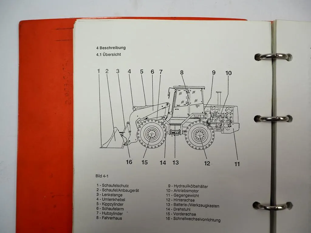 Ahlmann AS 15 18 Schwenklader Betriebsanleitung Bedienungsanleitung Wartung 1992