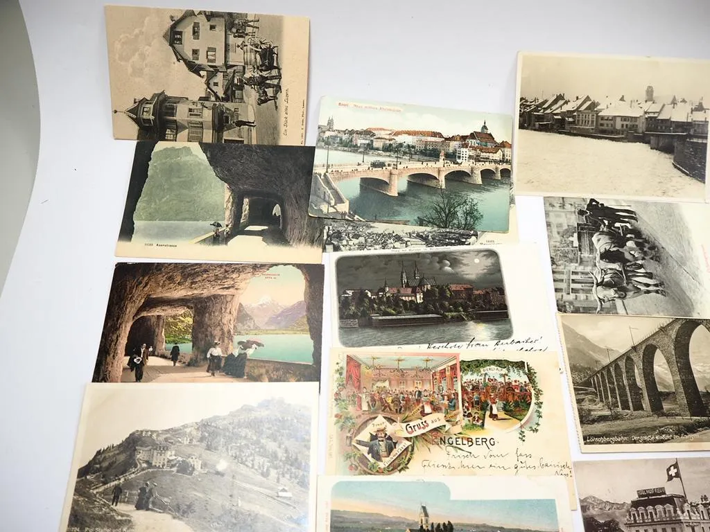 AK 49 Stück meist Schweiz ab 1900