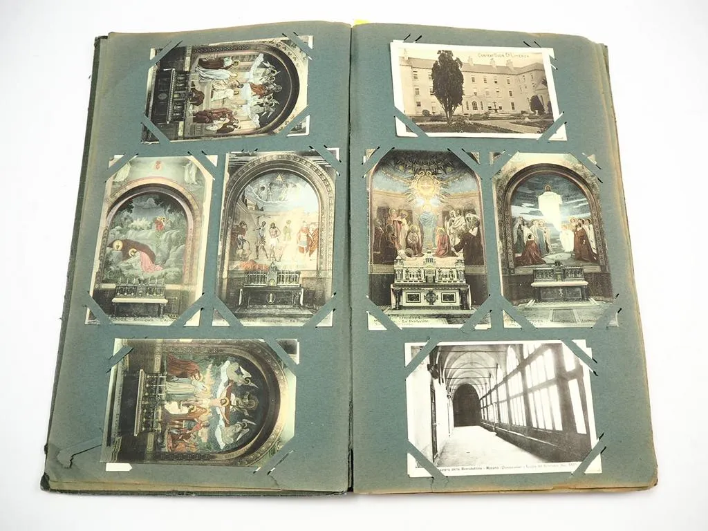 161 AK Album Religiöse Motive Kirchen Klöster Frankreich England Italien
