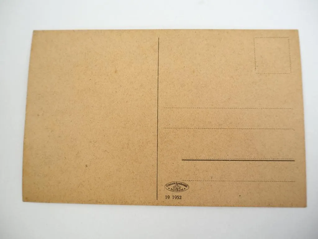 AK Bruckhausen Casinostrasse mit Beamtenkasino um 1920 Duisburg NRW