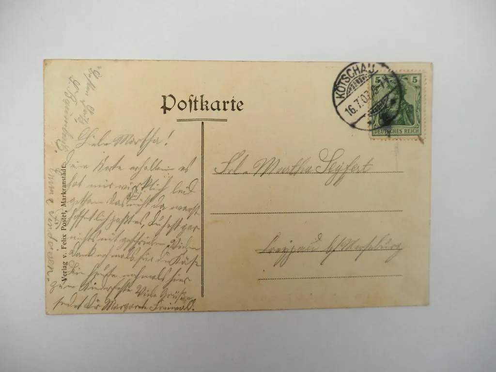 Ak Gruß vom Markranstädter Kinderfest mit Pferdekutsche 1907 Sachsen Leipzig