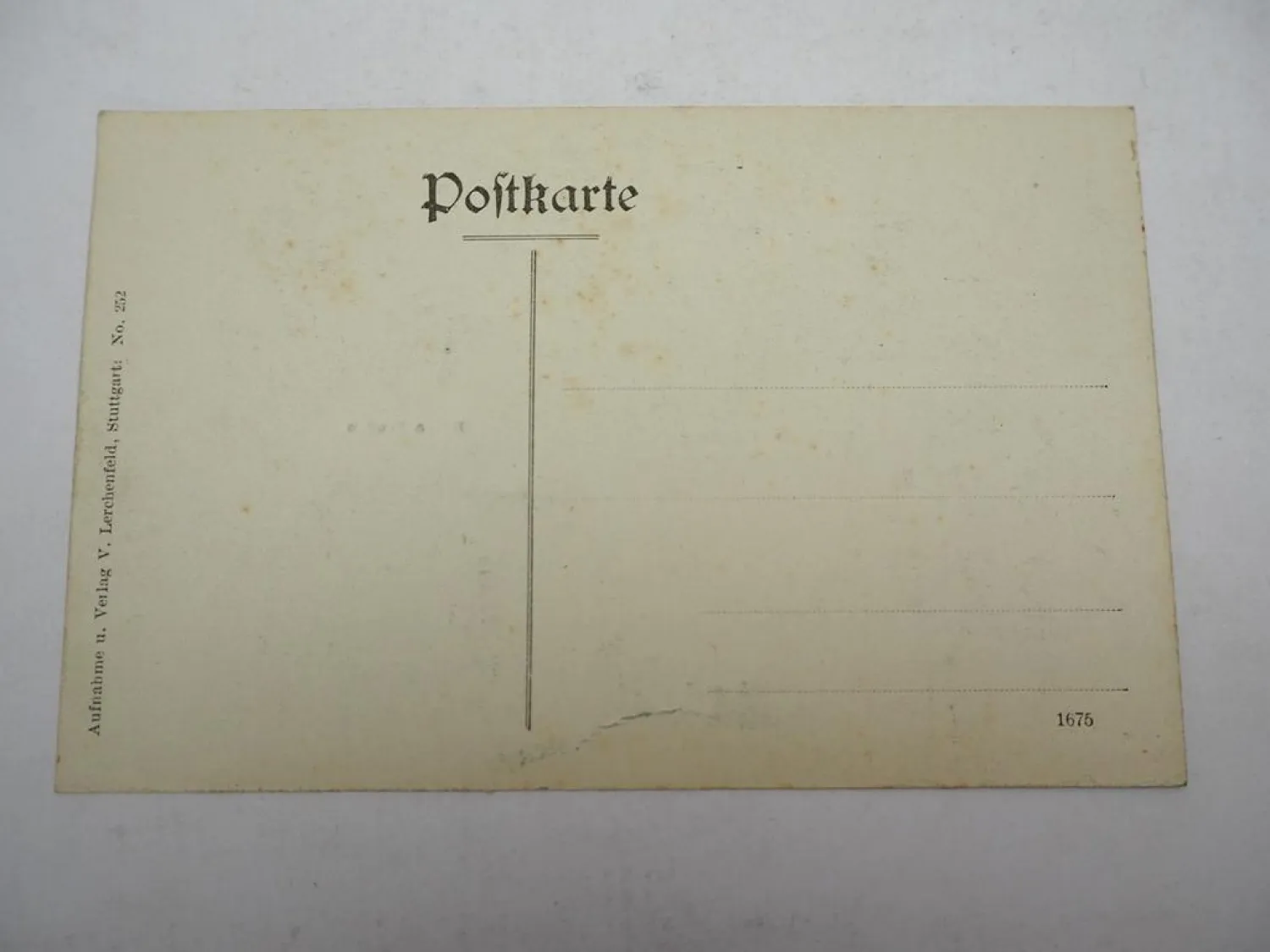 AK Postkarte Beuren Sattlerei Lehmann Hohen Neuffen Stuttgart ca. 1920 Württemberg