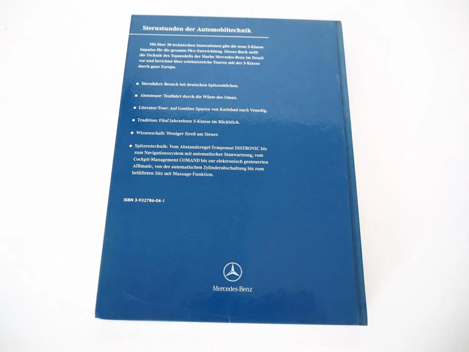 Alles über die Mercedes Benz S Klasse W220 Technik transparent Ch. Vieweg 1998
