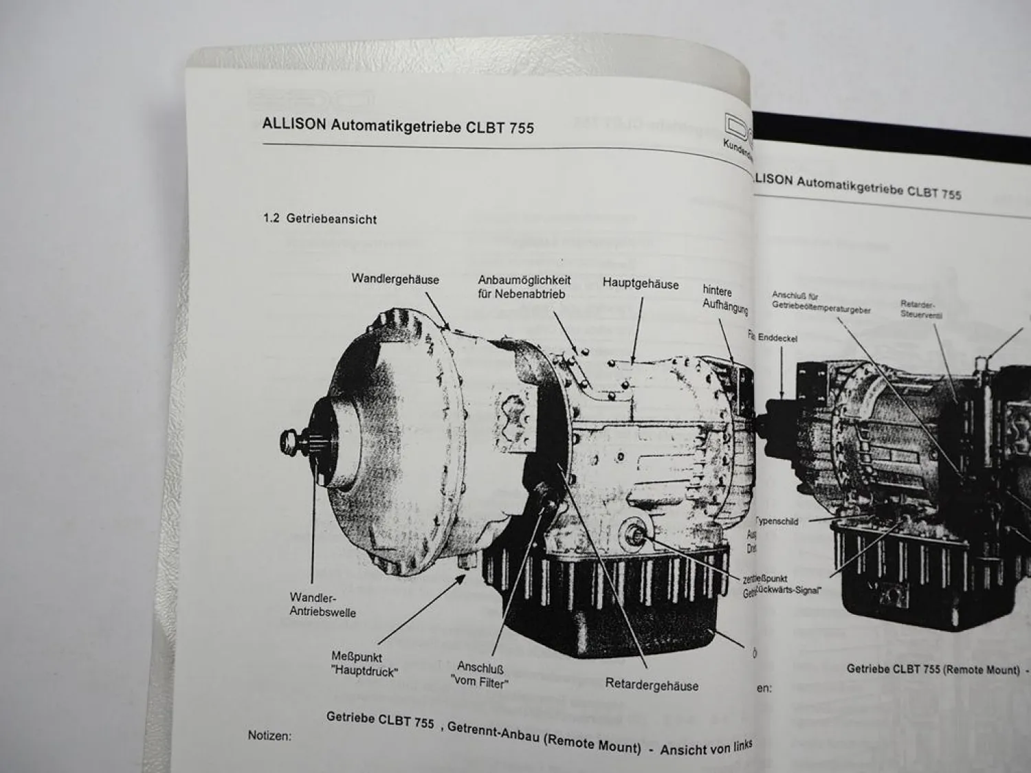 Allison CLBT 755 Automatikgetriebe Schulungsunterlage Service Training 2005