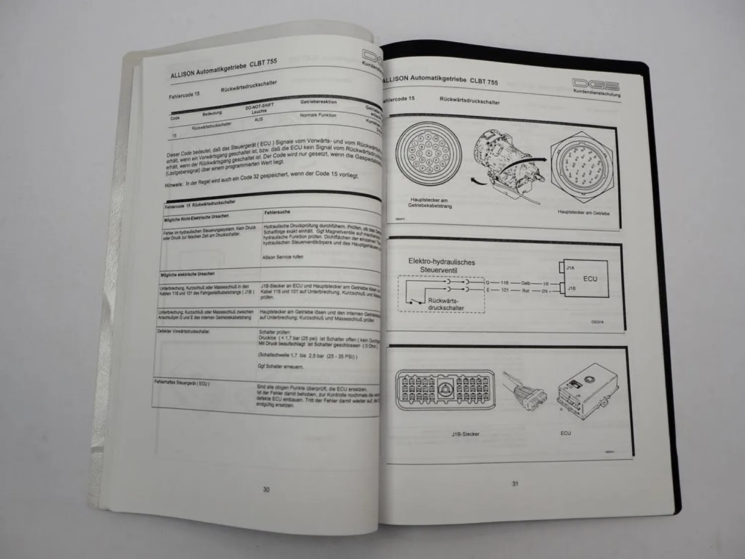 Allison CLBT 755 Automatikgetriebe Schulungsunterlage Service Training 2005